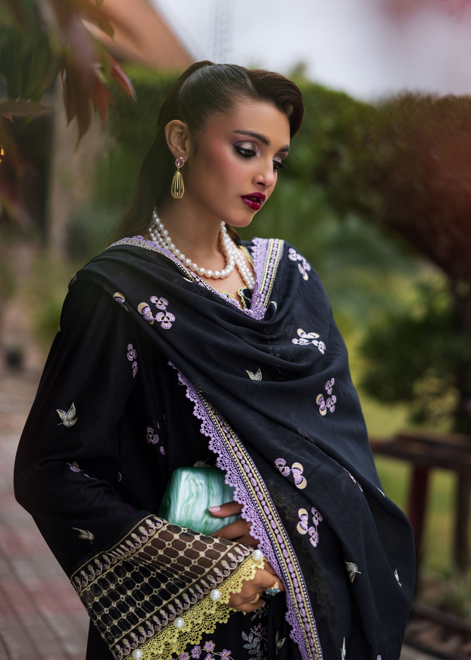 Bloom & Beyond - Paras By Pasha Unstitched 3 Piece Lawn Collection'2025-Evening Bloom