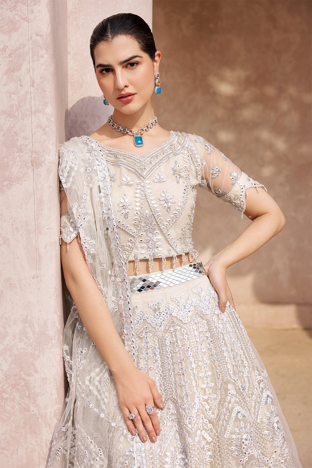 Mirha By Emaan Adeel Unstitched 3 Piece Wedding Edition Vol-02 Collection'2024-MH-201