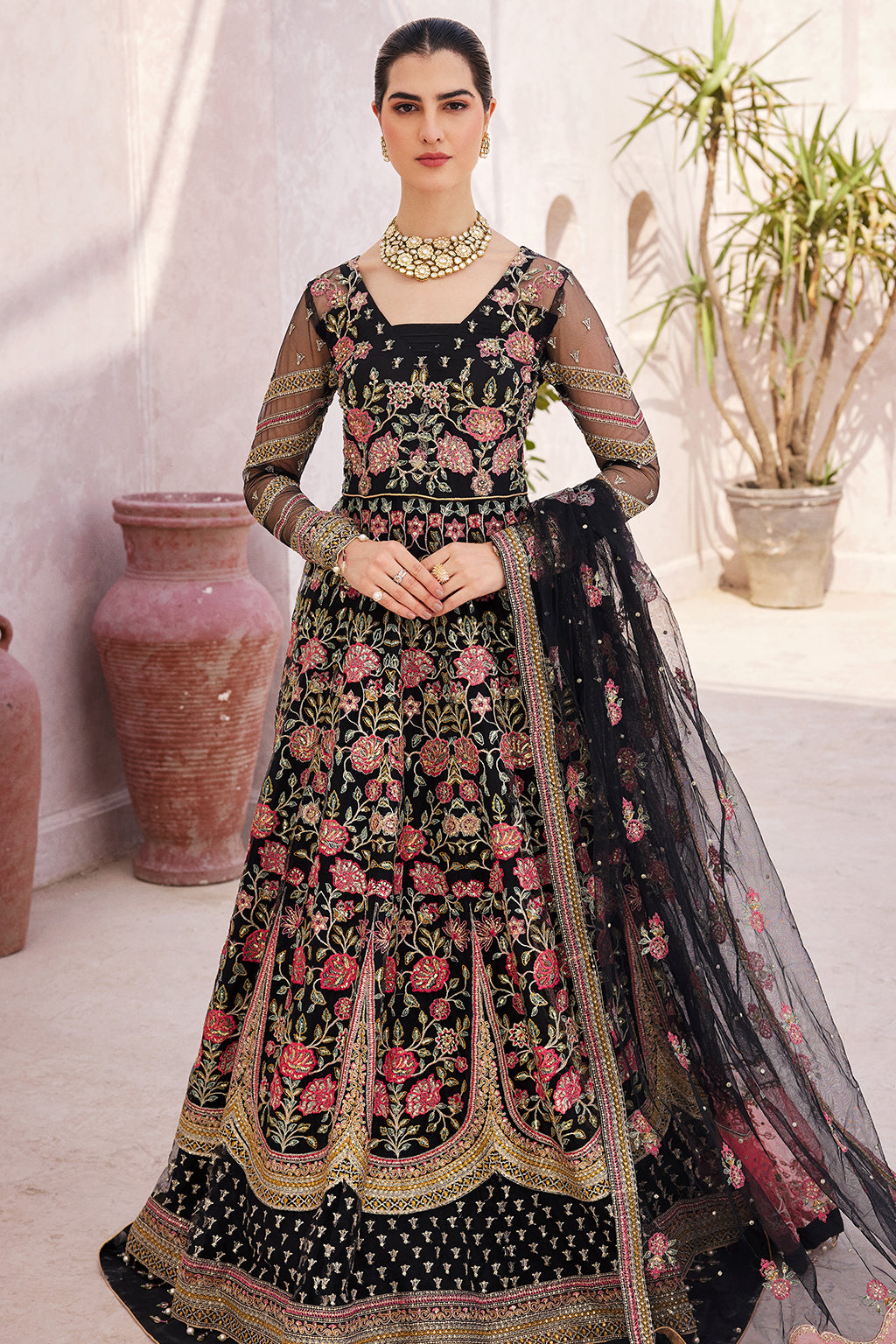 Mirha By Emaan Adeel Unstitched 3 Piece Wedding Edition Vol-02 Collection'2024-MH-205