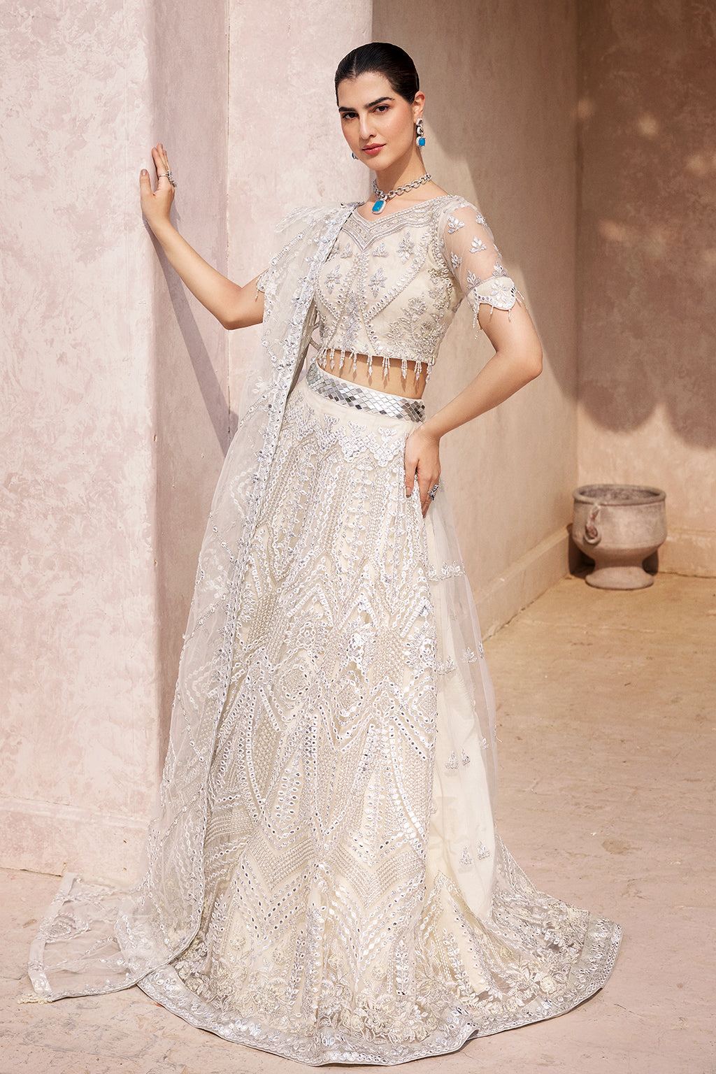 Mirha By Emaan Adeel Unstitched 3 Piece Wedding Edition Vol-02 Collection'2024-MH-201