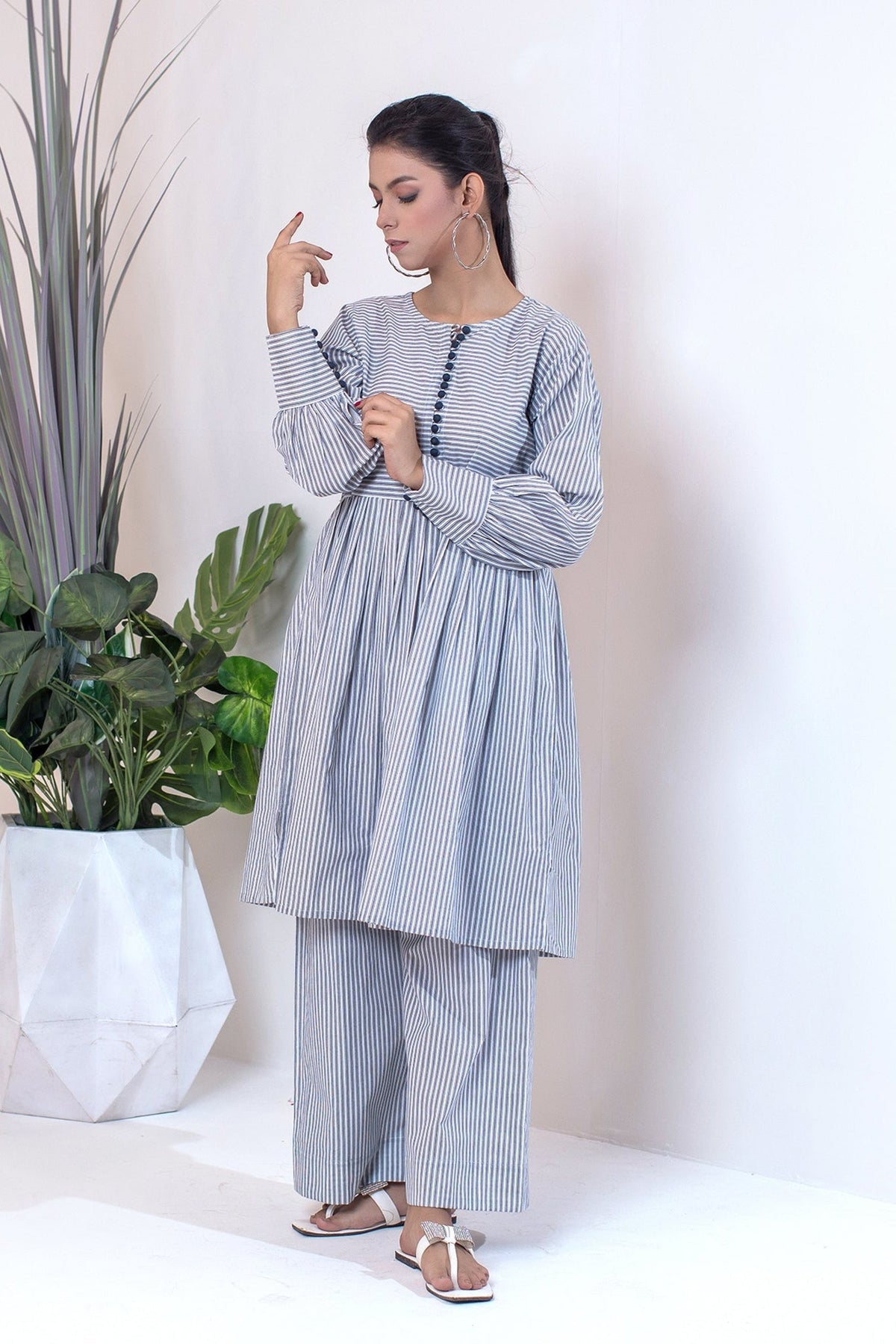 Urban Cut 2 Piece Cotton Printed  Co- Ord Set