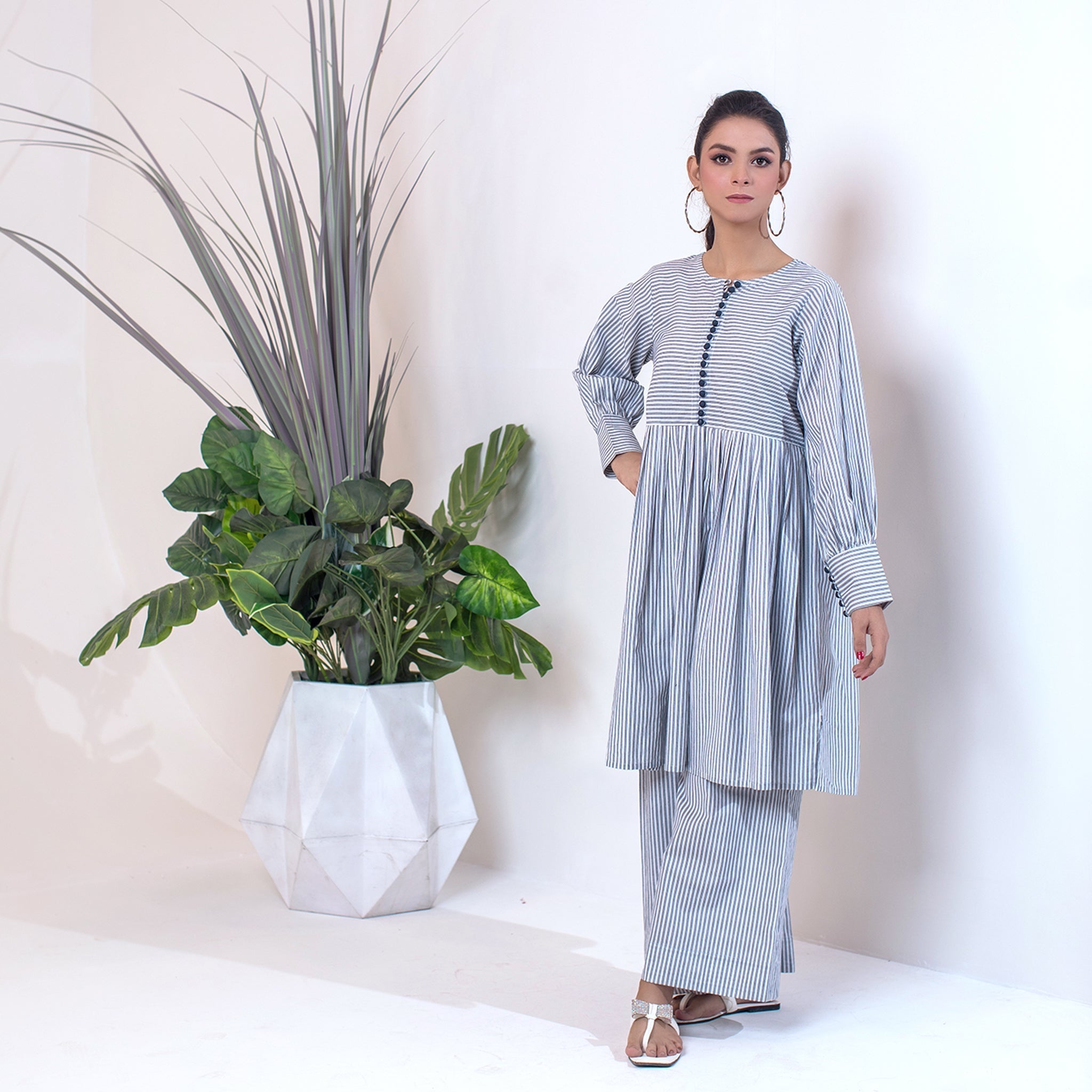 Urban Cut 2 Piece Cotton Printed  Co- Ord Set