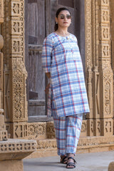 Urban Cut Co-Ord Set  ( Two Piece)- COTTON