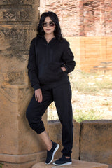 Urban Cut Cotton Fleece Jogger Pant Black 1 Piece