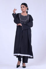 Urban Cut 1 Piece Solid Cotton Stitched Kurta