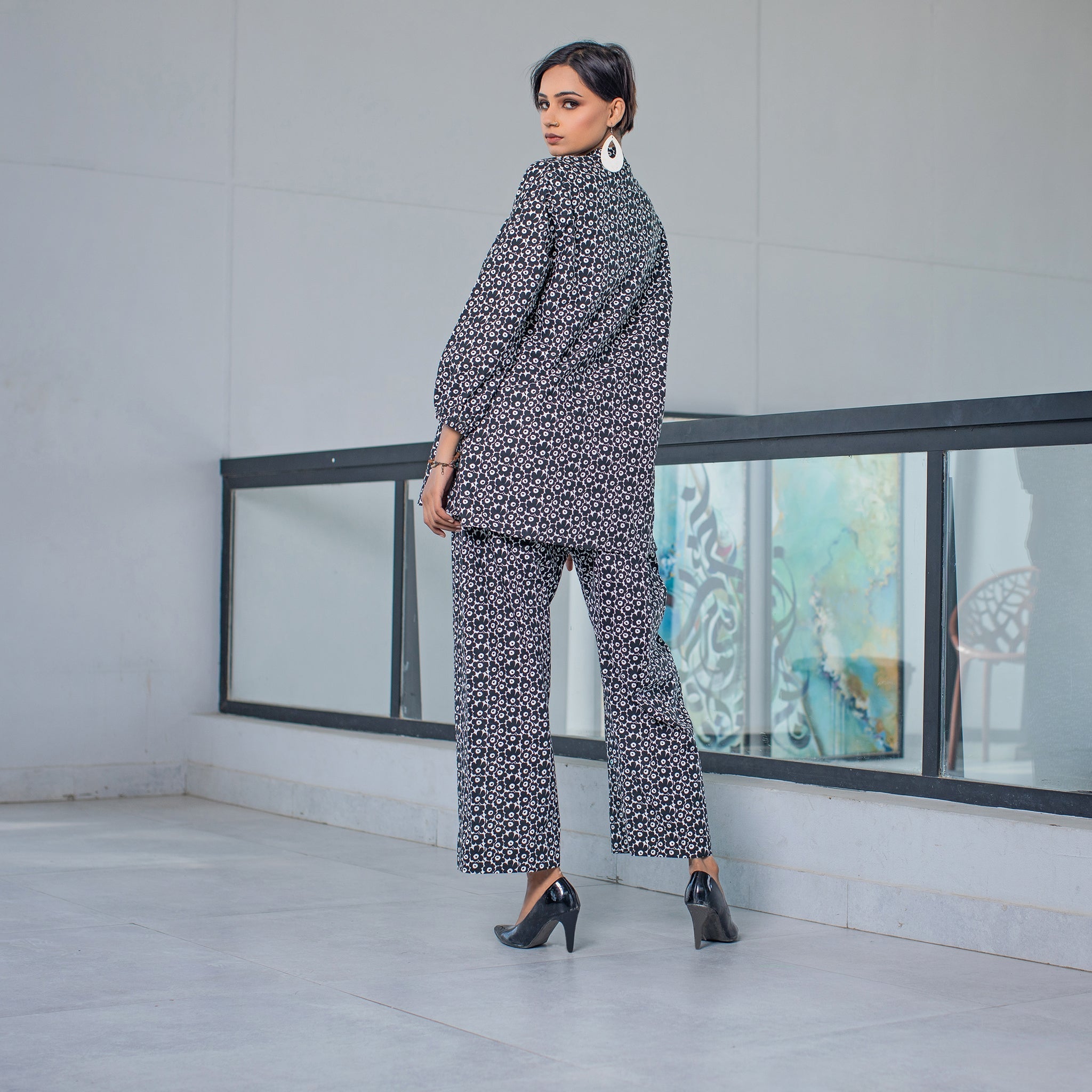 Urban Cut 2 Piece Cotton Printed Co-Ord Set