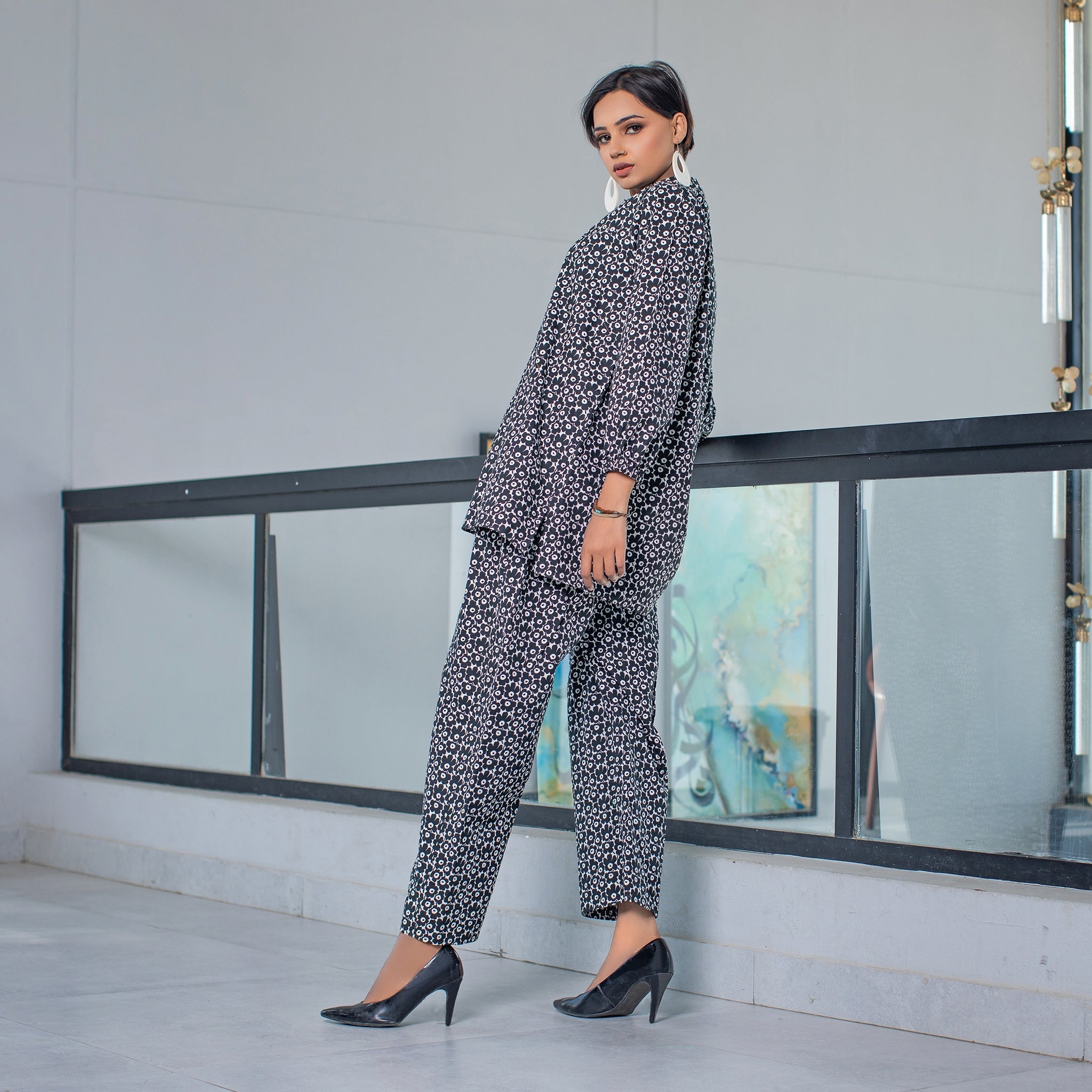 Urban Cut 2 Piece Cotton Printed Co-Ord Set