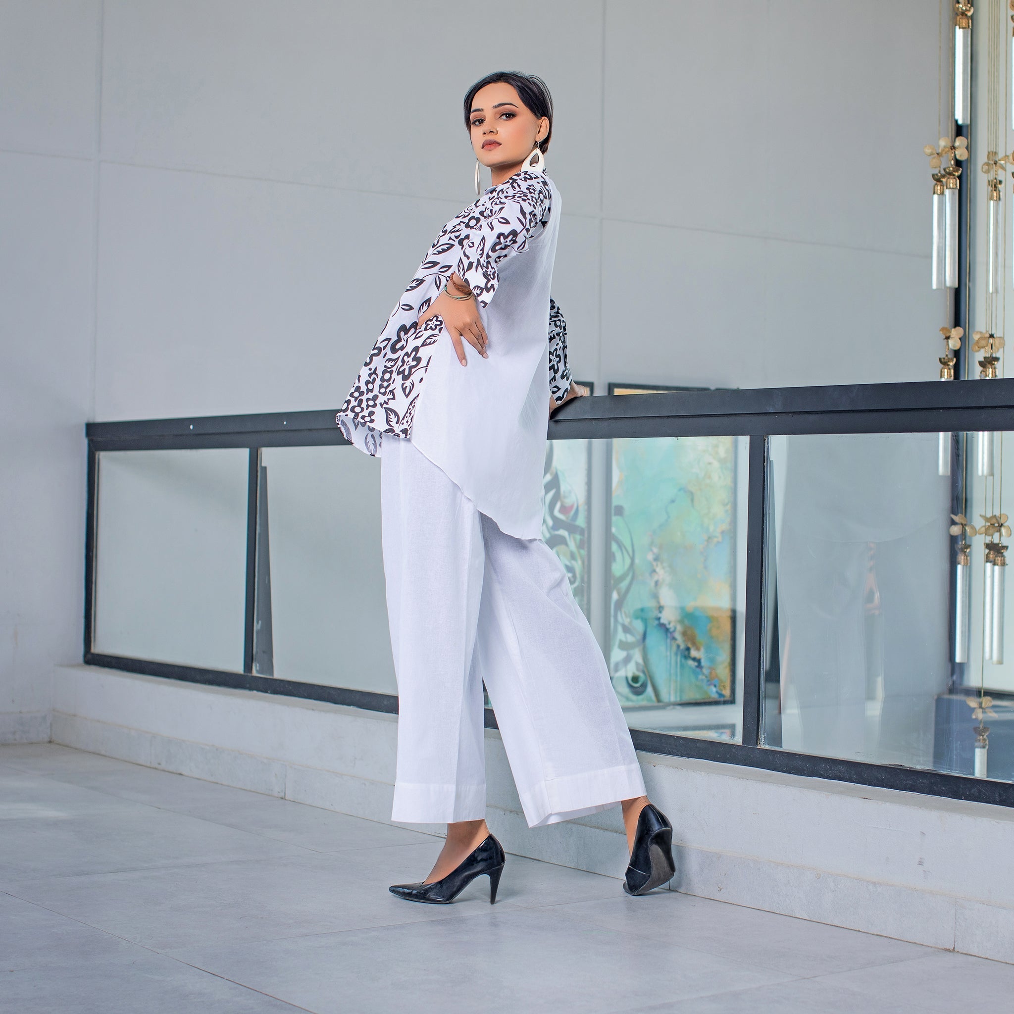 Urban Cut 2 Piece Cotton Printed Co-Ord Set