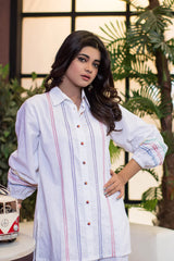 Urban Cut 1 Piece Embroidered Cotton Shirt