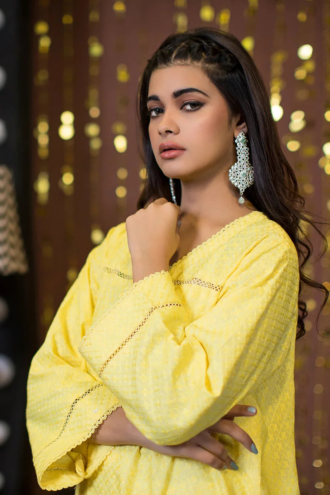 Urban Cut 1 Piece Cotton Chicken Kari Kurta
