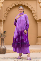 Urban Cut 2 Piece Embroidered  Suit (Top??)