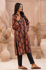 Ayla Studio Stitched PRINTED ESSENTIAL 2PC - Dark Eden