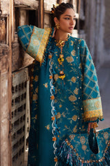 Elan Unstitched 3 Piece Luxury Lawn Collection'2025-10-A-Ophelia