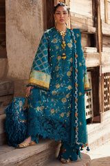 Elan Unstitched 3 Piece Luxury Lawn Collection'2025-10-A-Ophelia