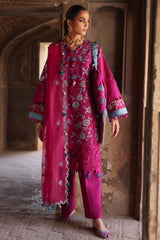 Elan Unstitched 3 Piece Luxury Lawn Collection'2025-10-B-Ophelia