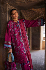 Elan Unstitched 3 Piece Luxury Lawn Collection'2025-10-B-Ophelia