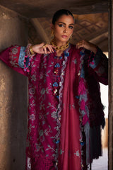 Elan Unstitched 3 Piece Luxury Lawn Collection'2025-10-B-Ophelia