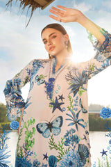 M.Prints By Maria B Unstitched 3 Piece Spring Summer Collection'2025-10-B