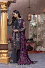 Flossie Unstitched 3 Piece Formals Executive Vol-03 Collection'2025-Voguish