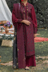 Adan's Libas Unstitched 3 Piece Chikankari Lawn Ch-02 Collection'2023-C-06