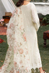 Adan's Libas Unstitched 3 Piece Chikankari Lawn Ch-02 Collection'2023-C-03