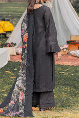 Adan's Libas Unstitched 3 Piece Chikankari Lawn Ch-02 Collection'2023-C-02