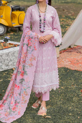 Adan's Libas Unstitched 3 Piece Chikankari Lawn Ch-02 Collection'2023-C-09