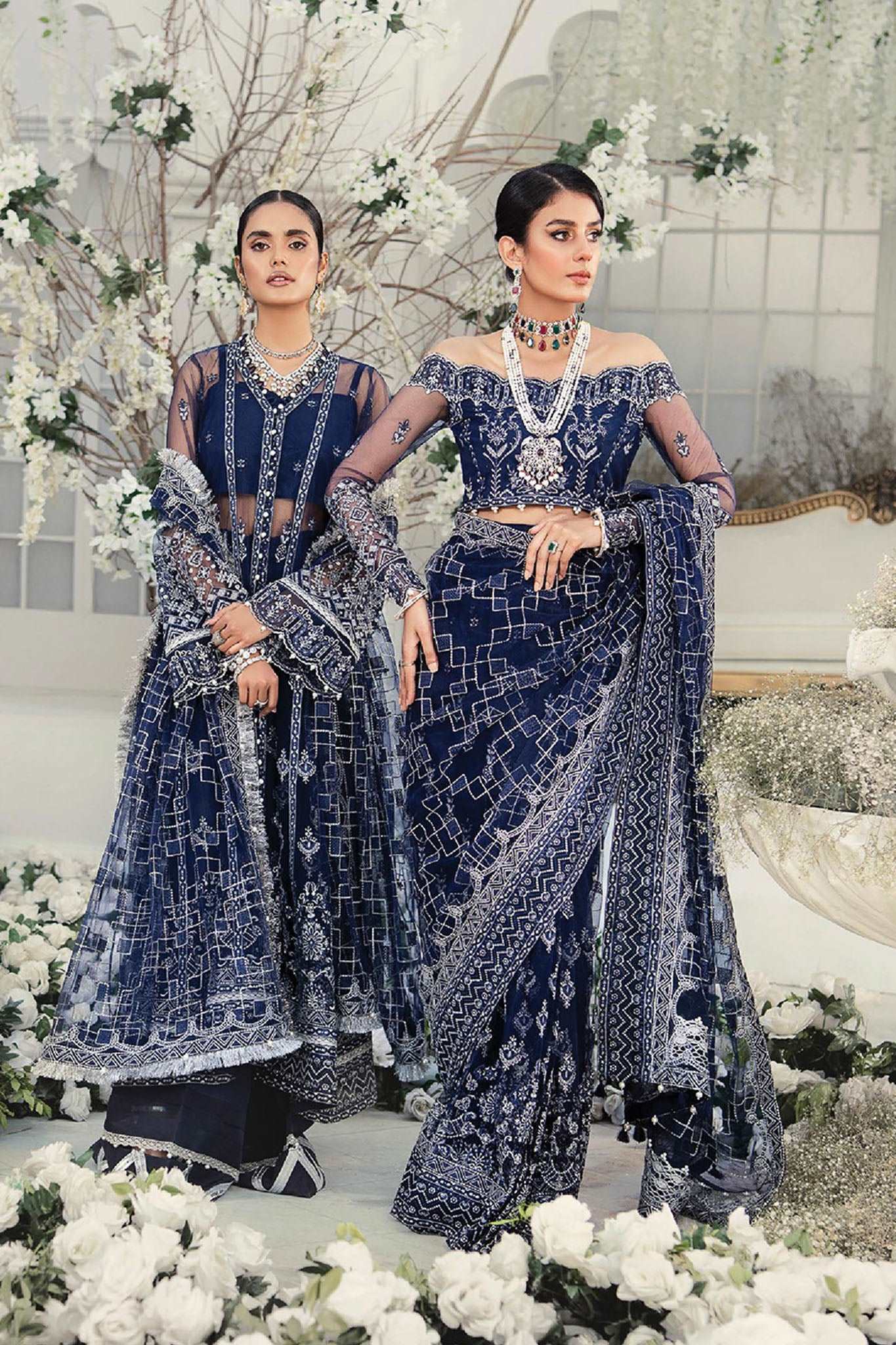 AIK Atelier Unstitched 3 Piece Luxury Wedding Festive Collection'2022-D-10