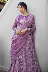 Roohi By Mushq Unstitched 3 Piece Luxury Formals Collection'2024-102-Naina