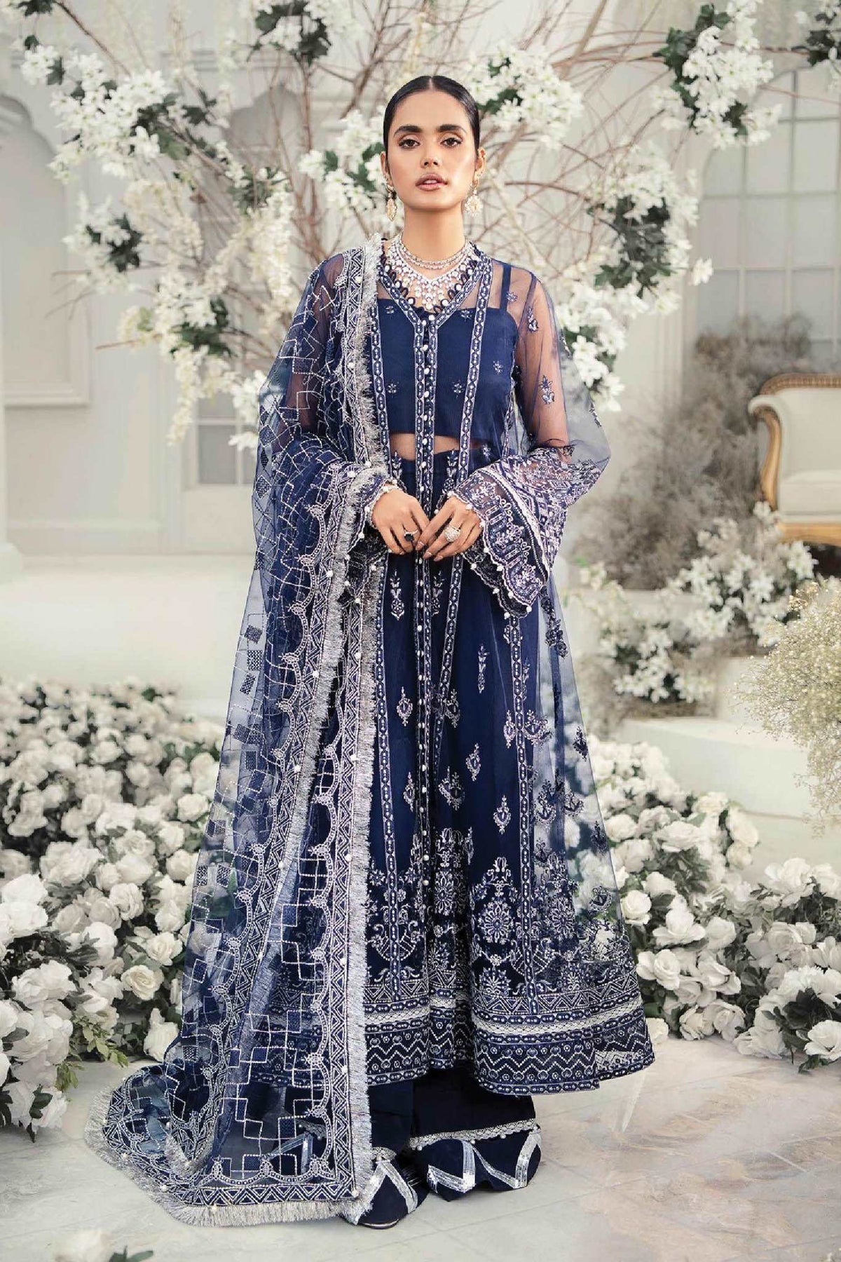 AIK Atelier Unstitched 3 Piece Luxury Wedding Festive Collection'2022-D-10
