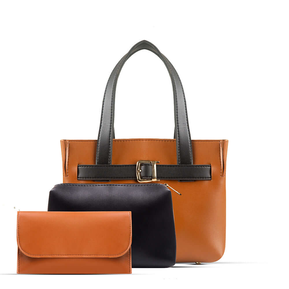 SAGE 3 PCS BROWN - Bag X