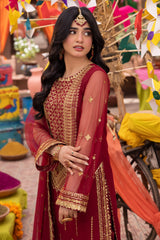 Pyaar Diyan Gallan By Asim Jofa Unstitched 3 Piece Luxury Formals Collection'2024-AJEM-10