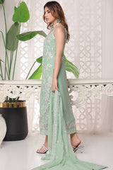 Myra By Soghat Stitched 3 Piece Luxury Emb Chiffon Collection'2025-Myra-10-Mint