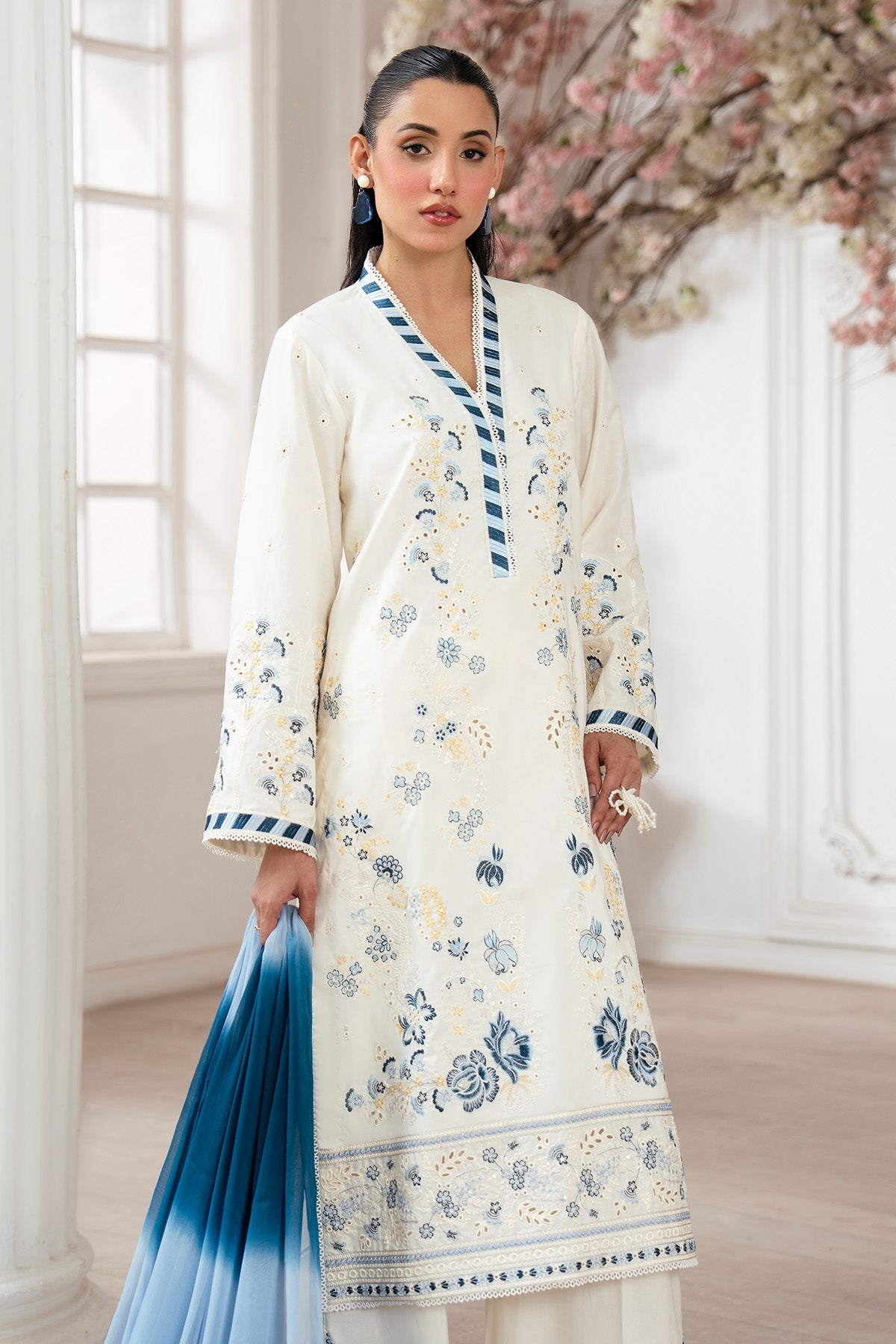 Kianna Pret By Imrozia Serene Stitched Summer Lawn Collection'2025-SP-78 GILA