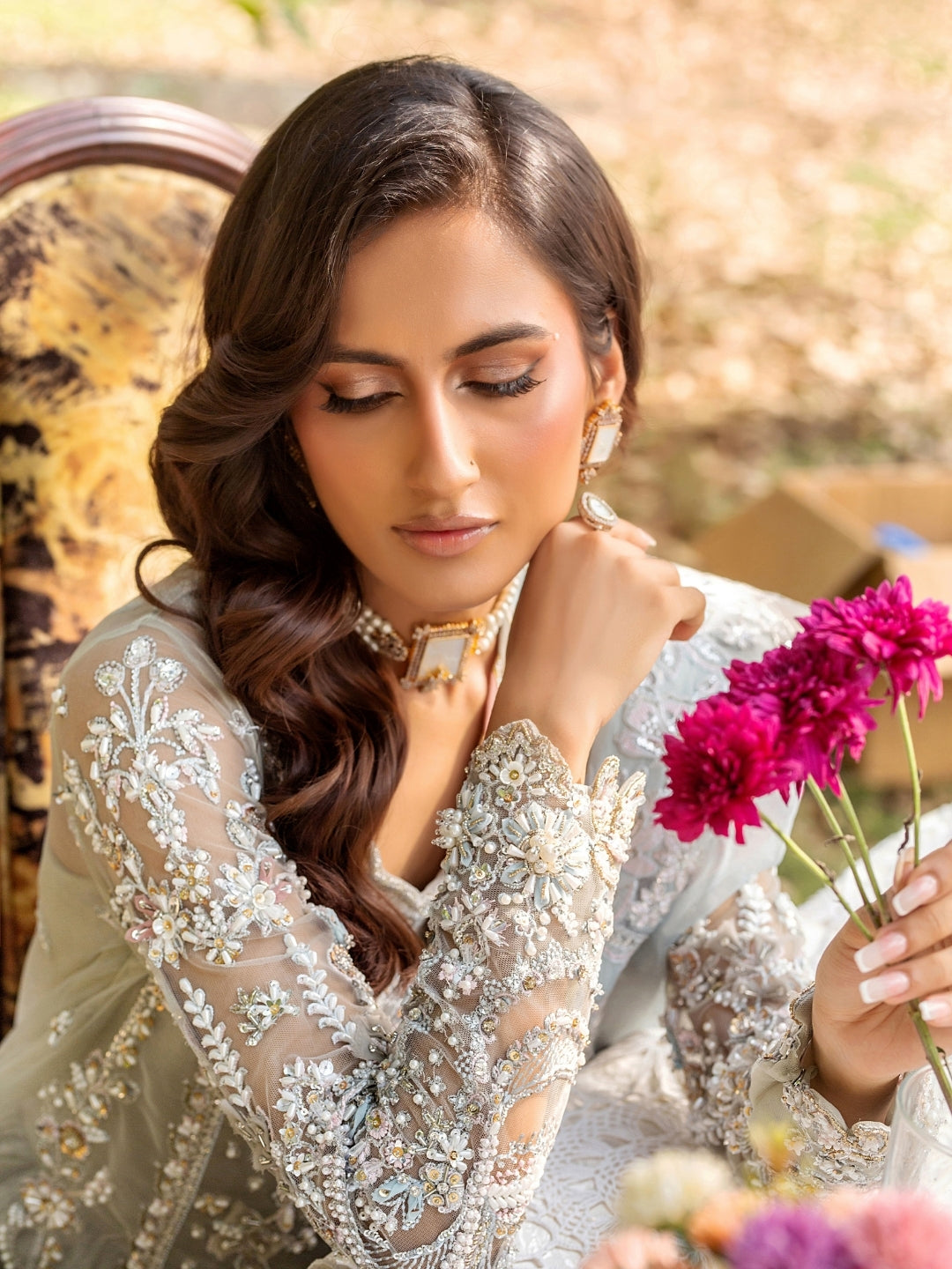 Amelie By Nine Needles Unstitched 3 Piece Luxury Formals Collection'2025-LD 06