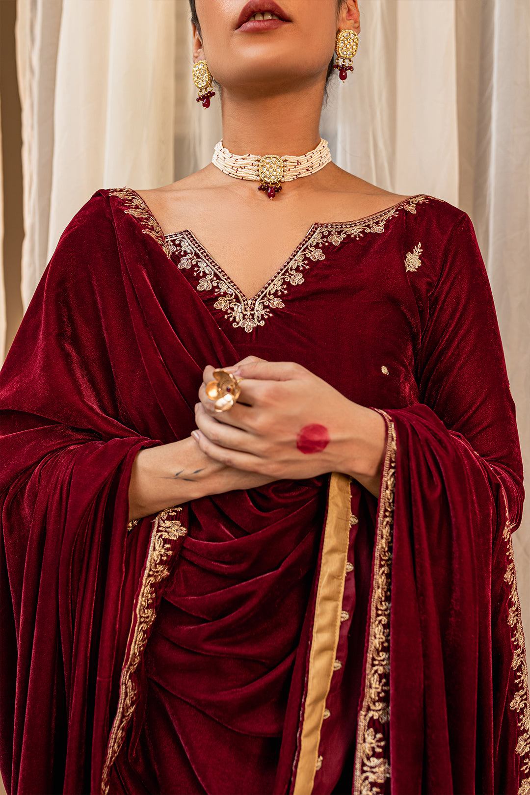 Velvet By Mannat Clothing Stitched Collection-Mastani