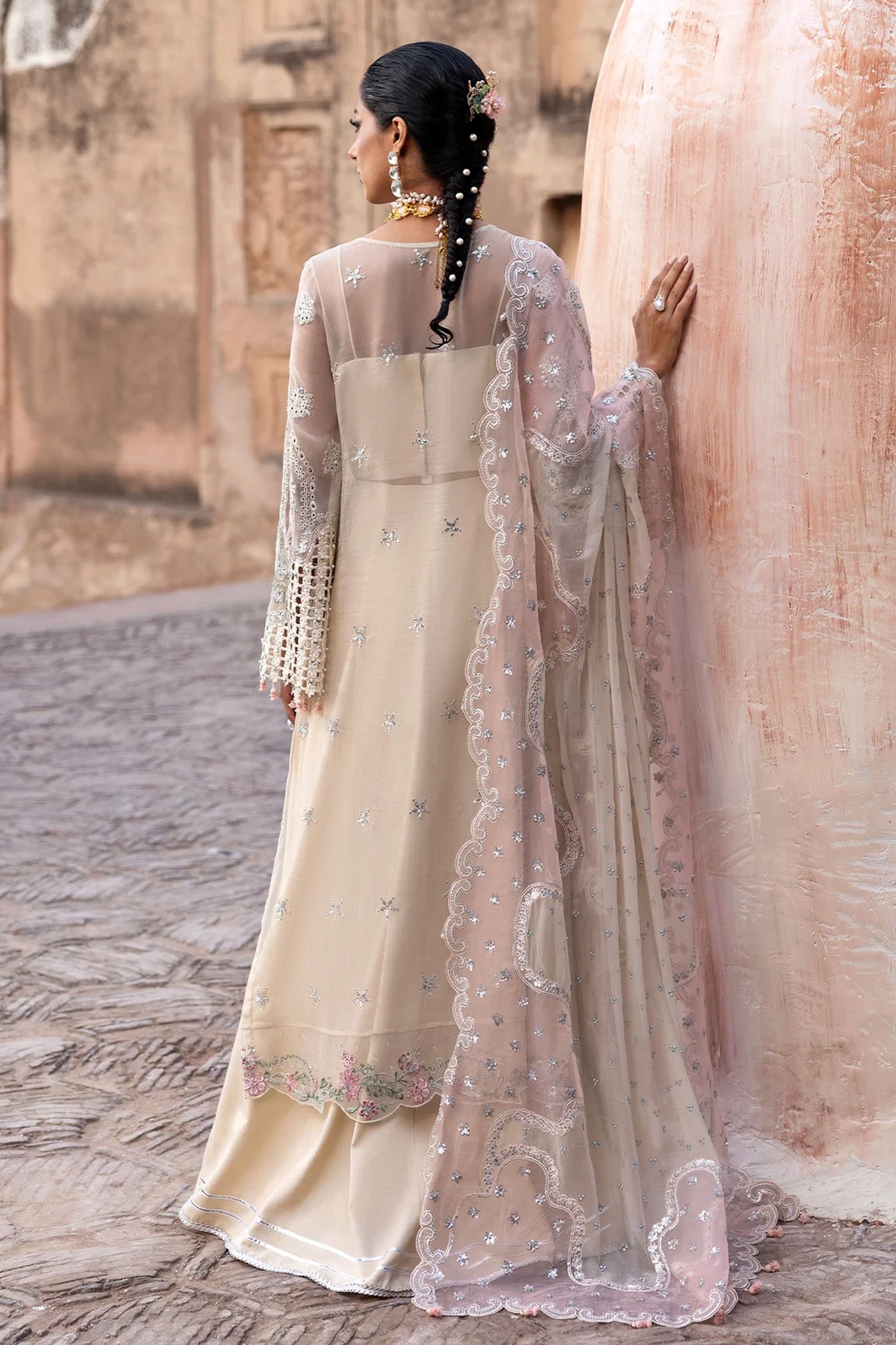 Sardinia Unstitched 3 Piece Luxury Chiffon Edit Collection'2025-1106-Zohra