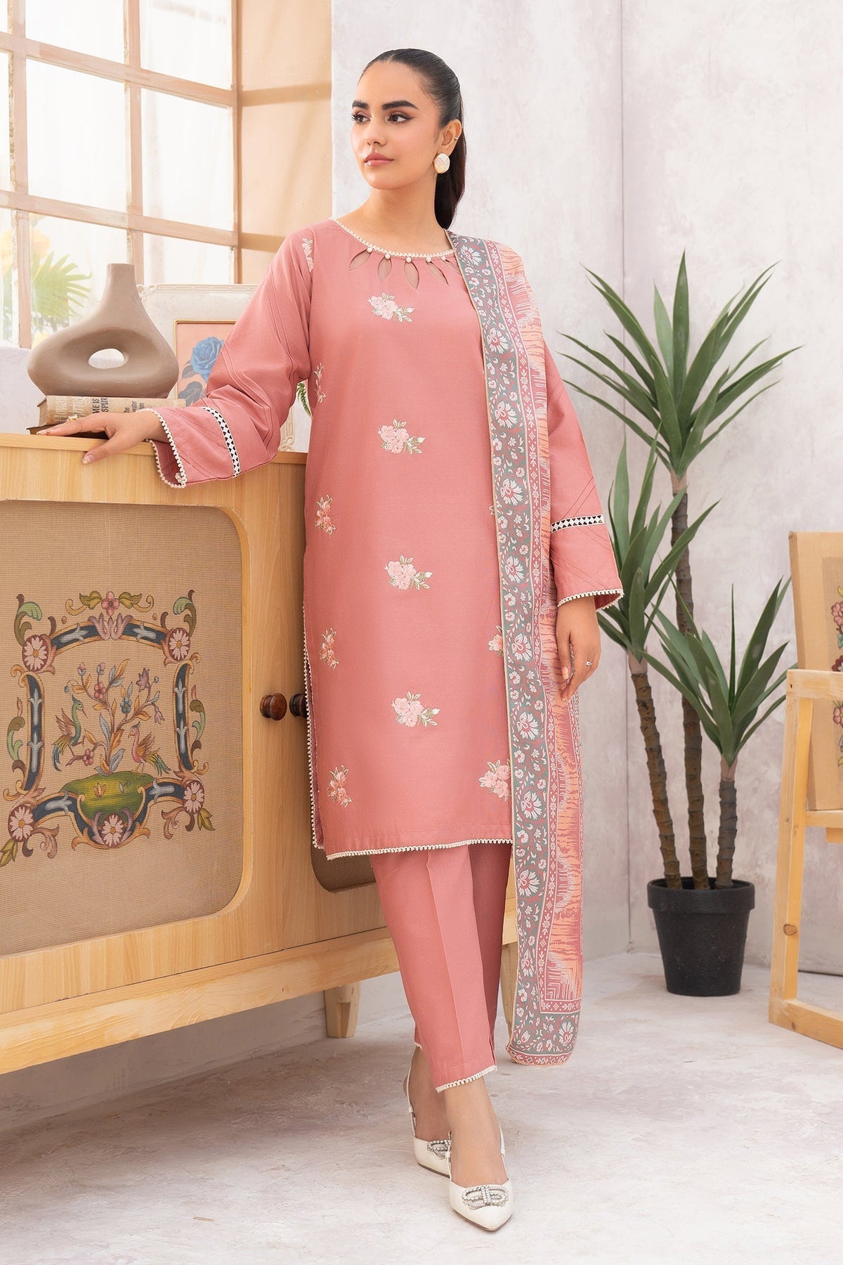Winter Basics by Panache Apparel Stitched Collection-Petal Frost