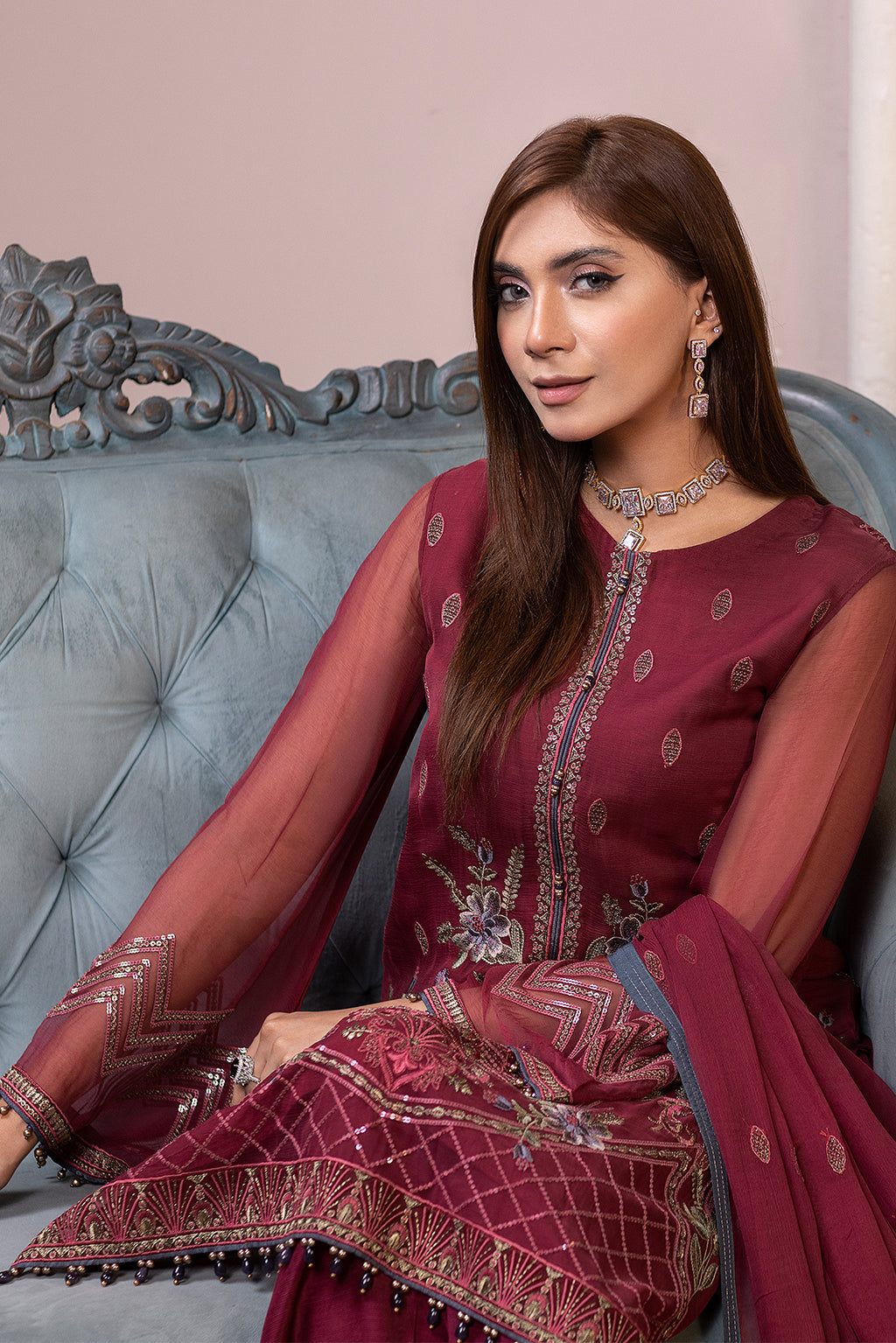 Haya - Kuch Khas By Flossie Unstitched 3 Piece Formals Collection'2025-WARDA