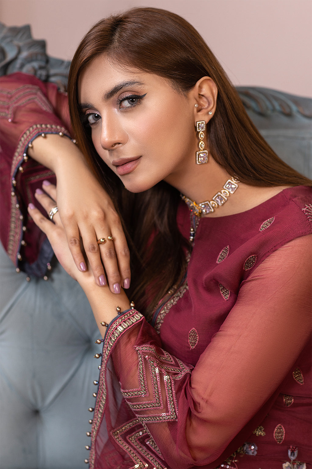 Haya - Kuch Khas By Flossie Unstitched 3 Piece Formals Collection'2025-WARDA