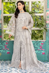 Shafaq By Flossie Unstitched 3 Piece Formals Vol-07 Collection'2025-MOON FLOWER (A)