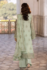 Safeera By Flossie Unstitched 3 Piece Formals Vol-13 Collection'2025-Luster Green