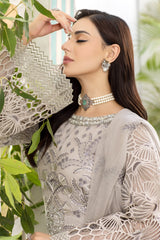 Shafaq By Flossie Unstitched 3 Piece Formals Vol-07 Collection'2025-MOON FLOWER (A)