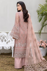 Shafaq By Flossie Unstitched 3 Piece Formals Vol-07 Collection'2025-RASPBERRY