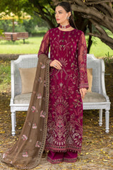 Shafaq By Flossie Unstitched 3 Piece Formals Vol-07 Collection'2025-LUSTROUS