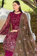 Shafaq By Flossie Unstitched 3 Piece Formals Vol-07 Collection'2025-LUSTROUS