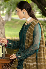 Shafaq By Flossie Unstitched 3 Piece Formals Vol-07 Collection'2025-FLEUR (A)