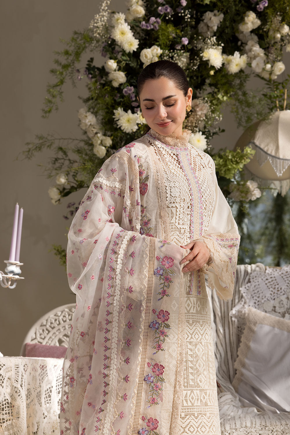 Sobia Nazir Unstitched 3 Piece Luxury Lawn Collection-D-11-B