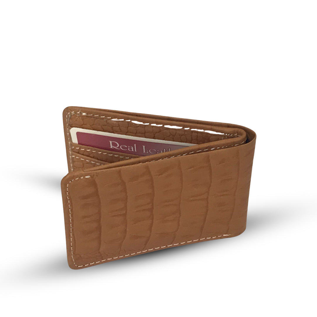 Bag X Beige Croco Leather Wallet