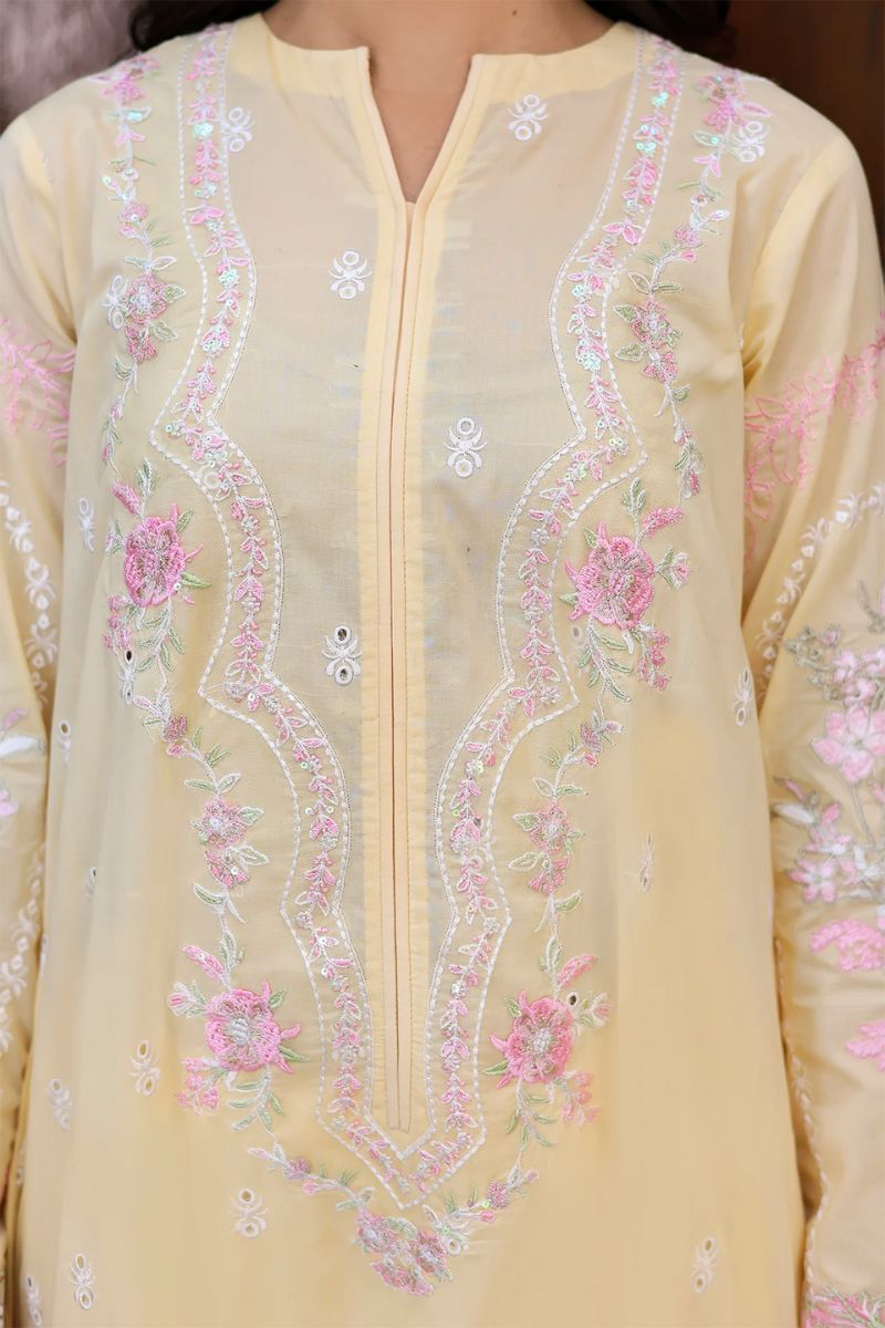 Tabeer By Mariam Malik Stitched 3 Piece Summer Collection'2025-Zynah